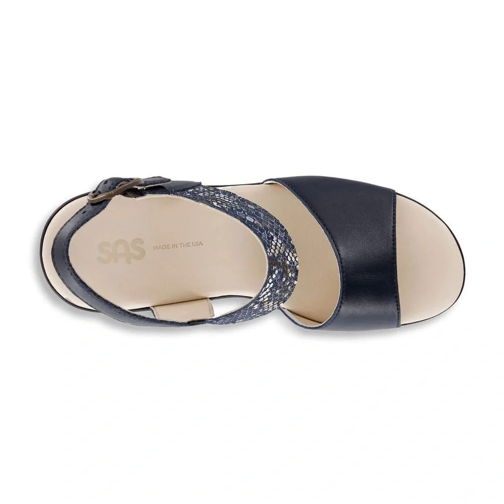 NEW SAS heather wedge Sandal‎ Size 10M B13